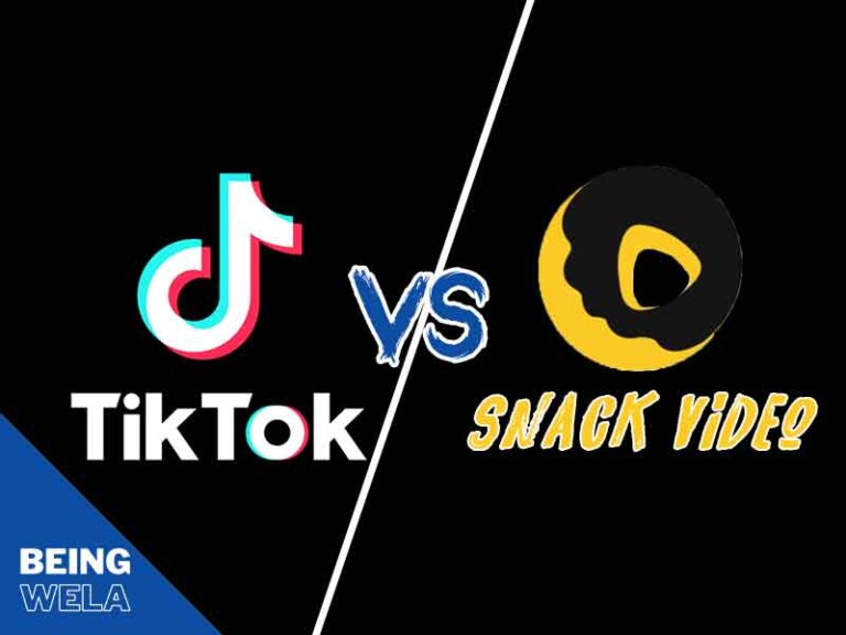 tiktok vs snack video app being wela